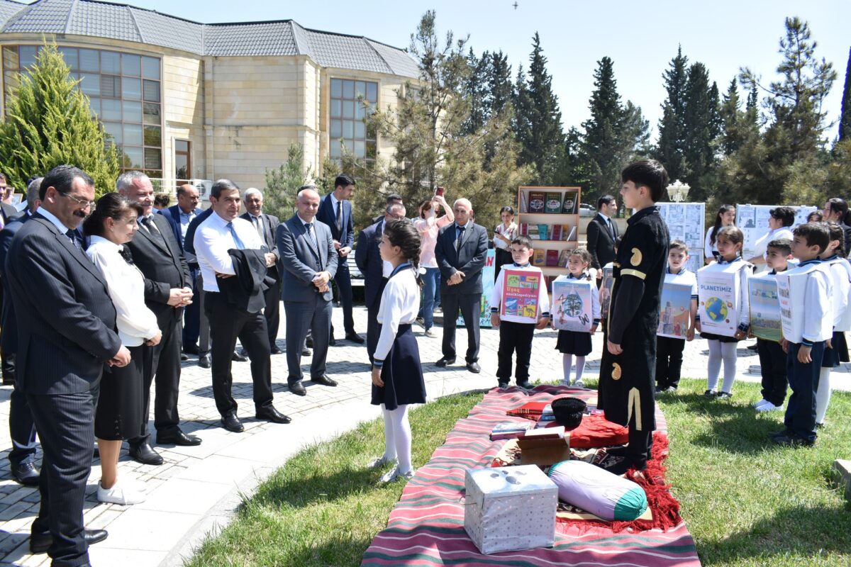 “Ümumdünya Kitab və Müəlliflik Hüququ Günü” ilə əlaqədar kitab festivalı keçirilib