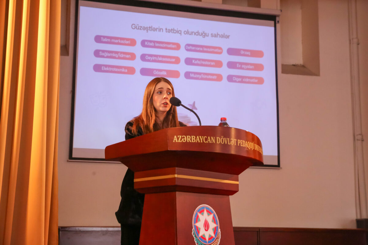 Azərbaycan Dövlət Pedaqoji Universitetində TələbəPlus kartı ilə bağlı infosessiya keçirilib